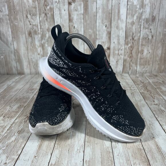 Under Armour Velociti 3 UA Black Running Shoes 3026117-004 Womens 8.5 - Picture 6 of 8